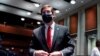 FILE - Defense Secretary Mark Esper leaves after a House Armed Services Committee hearing, July 9, 2020, on Capitol Hill in Washington.