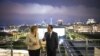 German Chancellor Angela Merkel and French President Francois Hollande speak after their joint news conference in the Chancellery in Berlin, May 15, 2012.