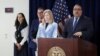 Manhattan District Attorney Alvin Bragg Jr. speaks during a press conference as it was announced that Luigi Mangione was indicted for murder as an act of terrorism in the shooting death of UnitedHealth Group executive Brian Thompson, in New York on Dec. 17, 2024.