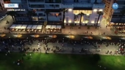 İzmir’de 100. Yılda 350 Metrelik Atatürk Posteri