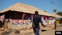 Cidade de Bissau, por altura das Eleições Gerais de 13 de Abril de 2014. Guiné-Bissau