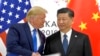 2019年6月29日，美国总统特朗普与中国国家主席习近平在日本大阪G-20 峰会期间会晤。