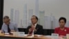 中华亚太精英交流协会举办香港观察的座谈会（美国之音张永泰拍摄）