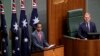 Indonesian Leader Addresses Australian Parliament