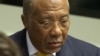 Former Liberian President Charles Taylor listens to the judge at the opening of the sentencing judgement hearing at the court in Leidschendam, near The Hague, May 30, 2012. 