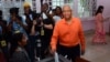 Prime Minister of Mauritius Pravind Kumar Jugnauth casts his ballot during the 2024 Mauritian general election at a polling station in Port Louis, Nov. 10, 2024. (Rishi Etwaroo/L'Express Maurice/AFP)