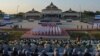 ၂၀၁၅ မြန်မာ့လွတ်လပ်ရေးနေ့ ဗိုလ်ရှုသဘင်အခမ်းအနား (ဓာတ်ပုံ ဗိုလ်ချုပ်မှူးကြီးမင်းအောင်လှိုင် ဖဘ)