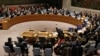 FILE - The U.N. Security Council votes on a resolution concerning North Korea, March 23, 2017. 