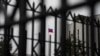 FILE - The Russian flag flies above the Embassy of the Russian Federation, near the Glover Park neighborhood of Washington, Feb. 22, 2022.