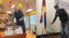 ཐེ་ཝན་གྱི་བོད་པ་ཚོས་སྲིད་སྤྱིའི་སྔོན་འགྲོའི་འོས་བསྡུ་བྱས་པ།