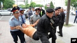 APTOPIX Kazakhstan Election