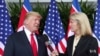 President Donald Trump spoke with VOA contributor Greta Van Susteren after his summit talks with North Korean leader Kim Jong Un in Singapore 