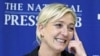 Leader of France's far-right National Front party Marine Le Pen (file photo)