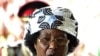Malawi's new President Joyce Banda gives a press conference in Lilongwe, April 10, 2012. 