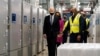 Biden Tours Pfizer Vaccine Production Center 