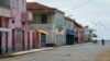 Rua de Moçambique na cidade de São Tomé