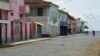 Rua de Moçambique na cidade de São Tomé