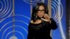 Oprah Winfrey speaks after accepting the Cecil B. Demille Award at the 75th Golden Globe Awards in Beverly Hills, California, Jan. 7, 2018. 