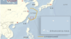 中日有争议的尖阁列岛/钓鱼岛地理位置
