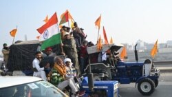 VOA Asia - India farmers protests grow