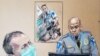 In this image from video, witness Minneapolis Police Chief Medaria Arradondo testifies in the trial of former Minneapolis police Officer Derek Chauvin at the Hennepin County Courthouse in Minneapolis, Minnesota, April 5, 2021.