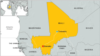 Map of Timbuktu, Mali