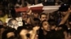 Egyptian youth return to Tahrir square to protest the outcome of presidential elections. 