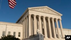 FILE - The Supreme Court is seen in Washington on April 20, 2018. 