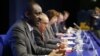Mali's Foreign Minister Tieman Hubert Coulibaly addresses a news conference after a ministerial meeting in support of Mali at the EU Council in Brussels, February 5, 2013.